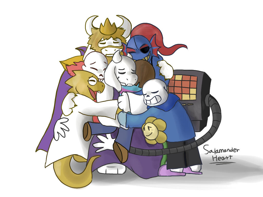 Group hug! (Undertale)