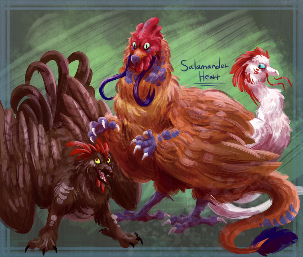chicken dragons